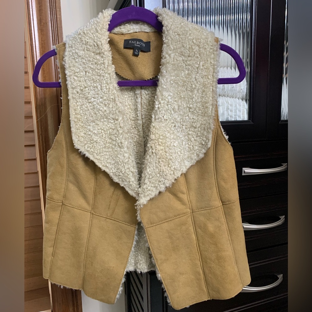 Faux Fur & Shearling Vest - Talbots